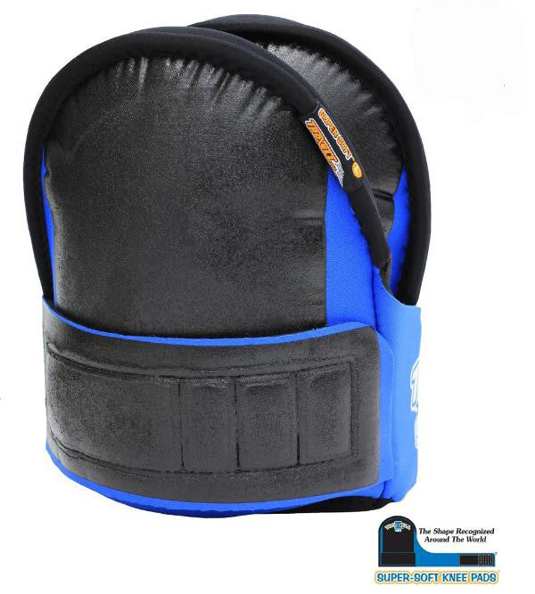 Super Soft Urethane Knee Pads Blue Large 1