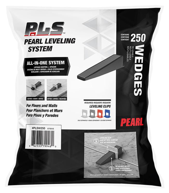 PLS Reusable Tile Leveling Wedges 250-Pack 2