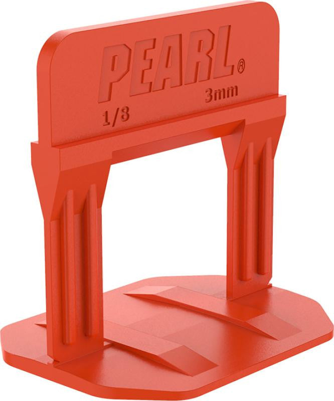 Clips de nivelación de azulejos PLS rojos de 1/8" - Paquete de 2000 unidades