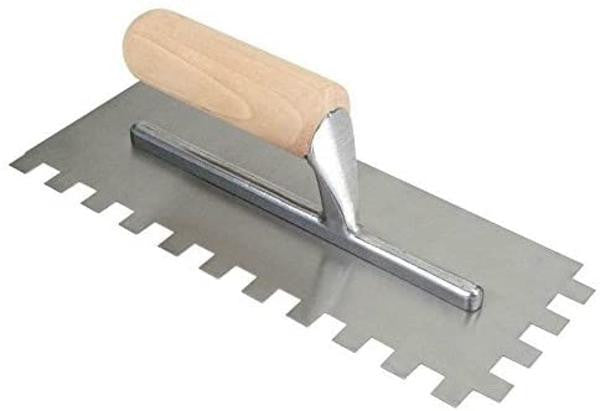 Pro Series 1/2" x 1/2" x 1/2" Notched Trowel 1