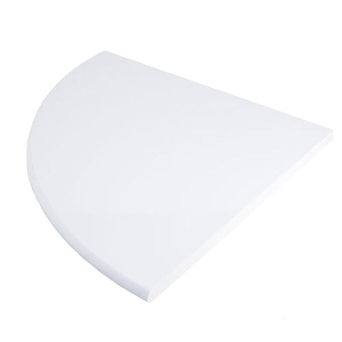 Engineered Snow White Marble Shower Seat 18" 1