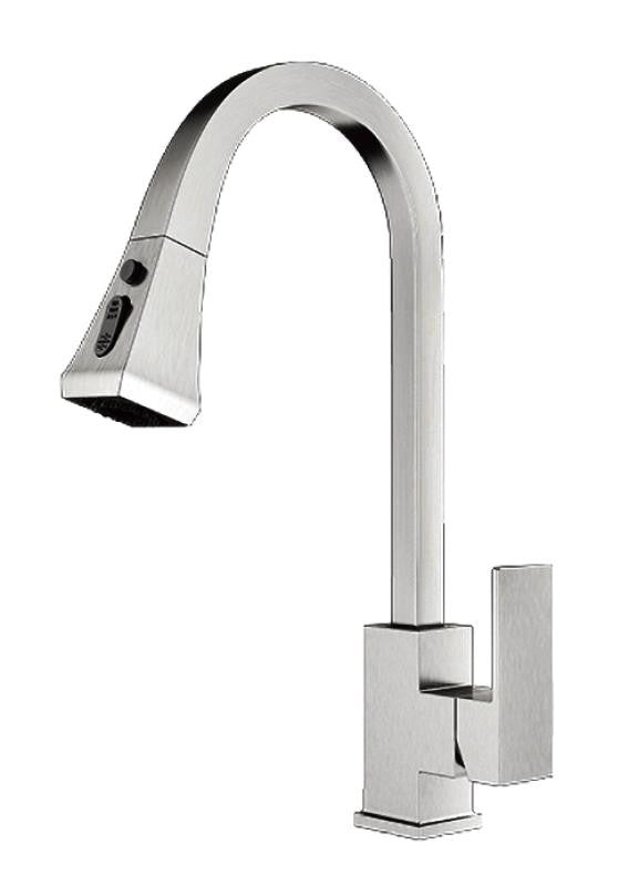 KF811 Single-Handle Kitchen Faucet, Brushed Nickel 1