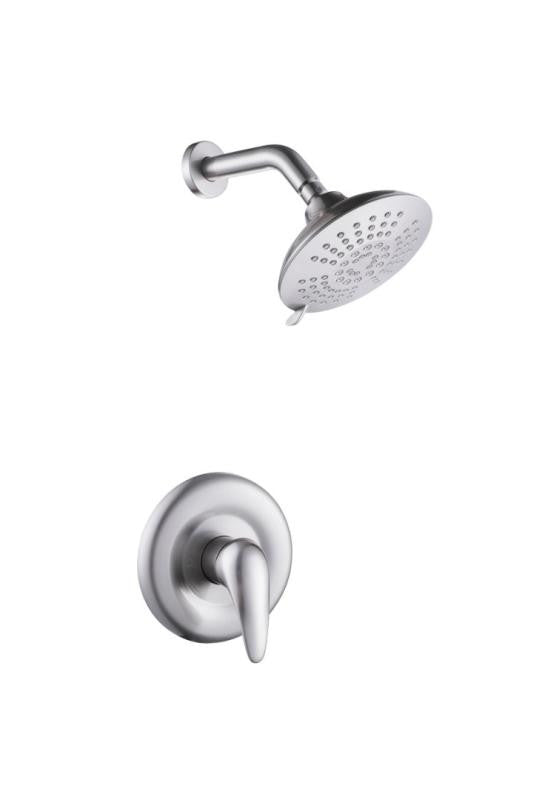 CS036 Shower Faucet Combo, Brushed Nickel 1