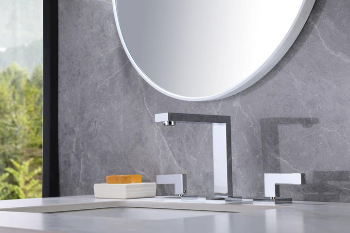 Grifo de baño de dos manijas 06139 - Cromo pulido