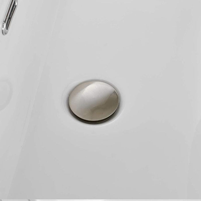 HB6002 Pop-Up Sink Drain, Brushed Nickel 3