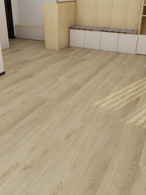 Plancha de vinilo de lujo Sanibel 7x48 con aspecto de madera