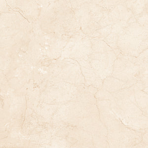 Mármol Crema Marfil 24x24 de Porcelana Pulida con Aspecto de Mármol
