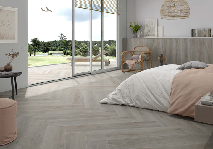 Versat InOut Ash 12x60 Wood Look Porcelain Plank Tile