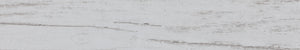 Ecopatina Blanc III 8x47 wood look porcelain tile surface detail with worn paint patina