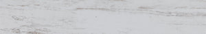 Ecopatina Blanc III 8x47 wood look porcelain plank tile close-up showing whitewashed patina
