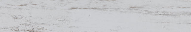 Ecopatina Blanc III 8x47 wood look porcelain plank tile close-up showing whitewashed patina