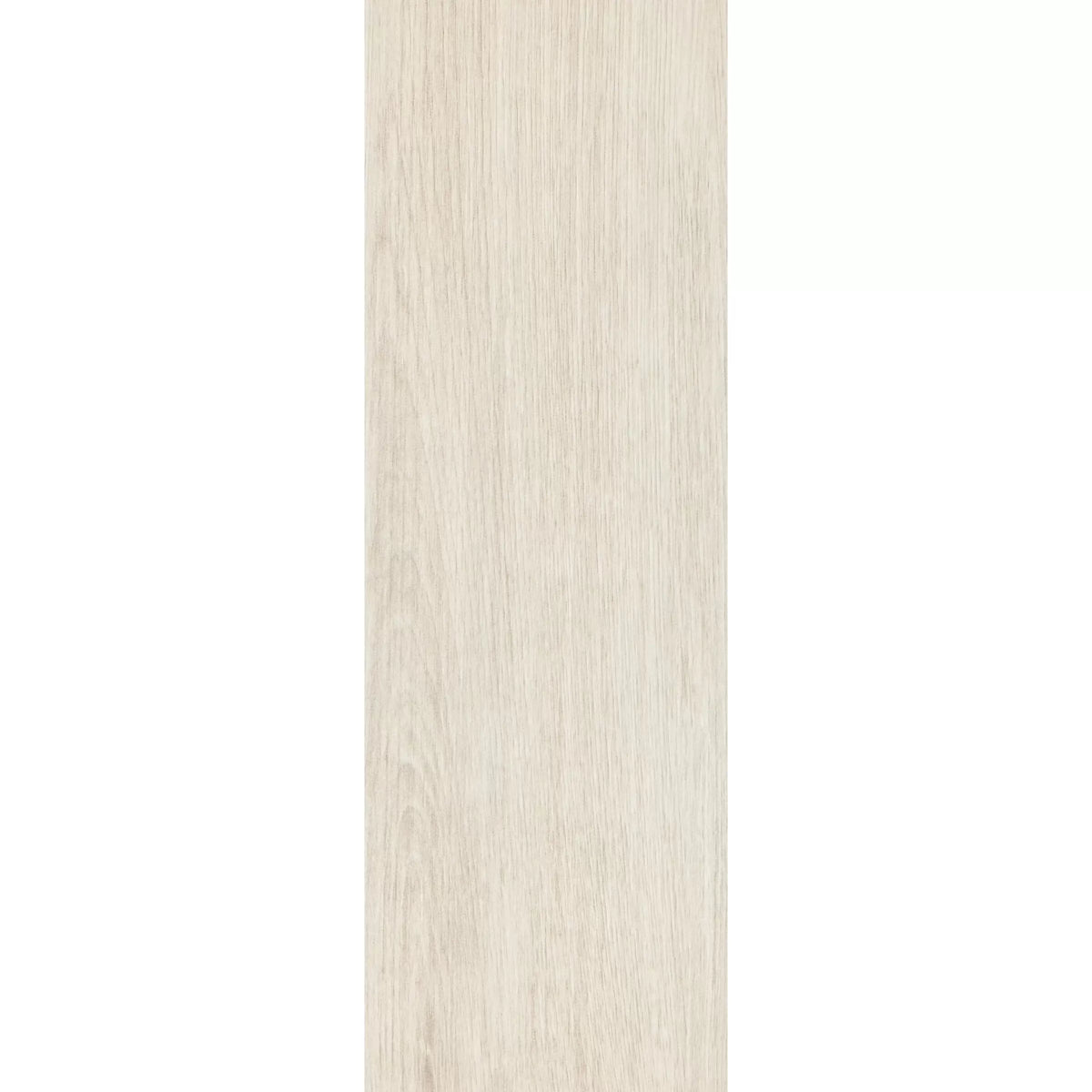 American Oak Pearl 8x24 ceramic floor tile, single plank-format piece in a pale oak look