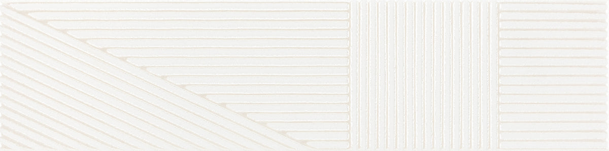 Patch Opera Branco Glossy 4x16 Ceramic Subway Tile