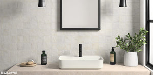 Sabbia Silica White 4x4 Ceramic Tile