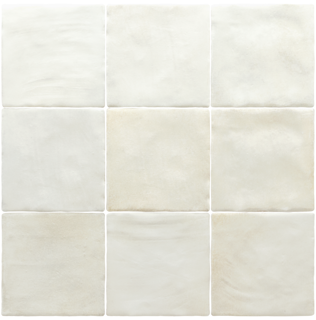 Sabbia Silica White 4x4 Ceramic Tile