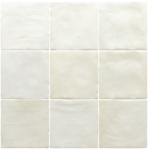 Sabbia Silica White 4x4 Ceramic Tile