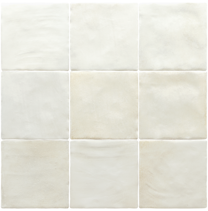Sabbia Silica White 4x4 Ceramic Tile 1