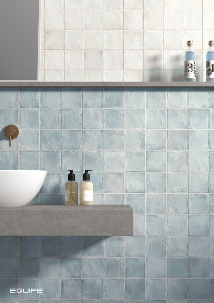 Sabbia Storm Blue 4x4 Ceramic Tile
