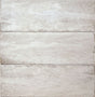 Delta Beige Glossy 5x13 ceramic wall tile, close-up of three pieces showing the glossy beige glaze