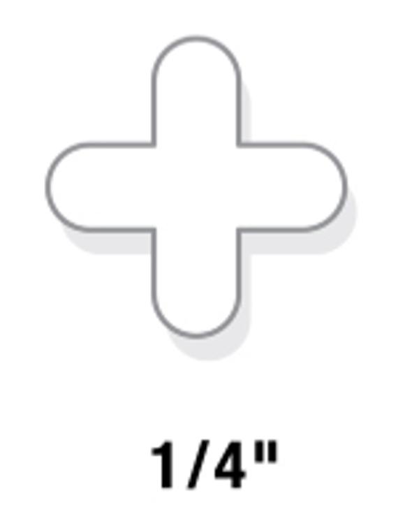 QEP 1/4" Soft Floor Spacers 200-pk 1